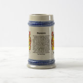 ステインRomero家族の紋章付き外衣 ビールジョッキ (中央)