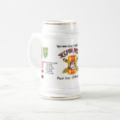 ステインSECFORの侵入者 ビールジョッキ (正面左)