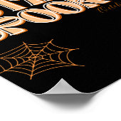 ステイ不気味ウォールアート ポスター (角)