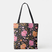 ステイ不気味キュートこうもりパステルハロウィーン トートバッグ (裏面)