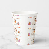 ステイ不気味キュート幽霊&パンプキンハローウィンパーティD 紙コップ (右)