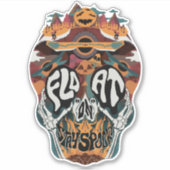 ステイ不気味ステッカー シール (正面)