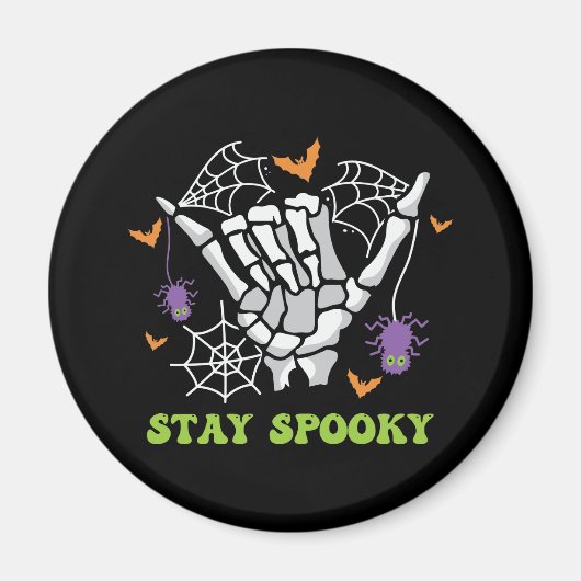 ステイ不気味ハロウィーンスケルトンハンド マグネット (正面)