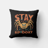 ステイ不気味ハロウィーンスパイダー クッション (正面)