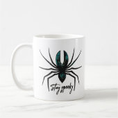 ステイ不気味ハロウィーンスパイダー コーヒーマグカップ (左)