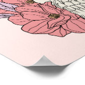 ステイ不気味ハロウィーンテーマウォールアートデコールポスター ポスター (角)