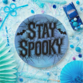 ステイ不気味ハロウィーン ペーパープレート (パーティー)