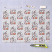 ステイ不気味ロースカルトグレーハロウィーン 薄葉紙 (クラフト)