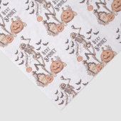 ステイ不気味墓地スケルトンホワイトハロウィーン 薄葉紙 (詳細)