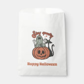 ステイ不気味幽霊ジャック – O'ランタンハッピーハローウィン フェイバーバッグ (正面)