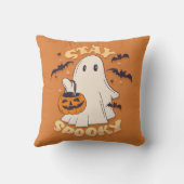 ステイ不気味幽霊 クッション (裏面)