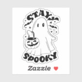 ステイ不気味幽霊 シール (シート)