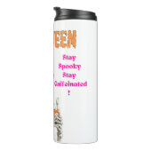 ステイ不気味、カフェイン入り熱タンブラー タンブラー (回転右)