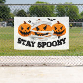 ステイ不気味・ジャック・オ・ランタン 横断幕 (インサイチュ)