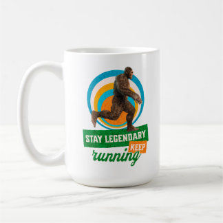 ステイ伝説的な保走ズビグおもしろいフット コーヒーマグカップ