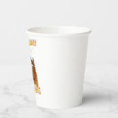 ステイ伝説的な保走ズビグおもしろいフット 紙コップ (左)