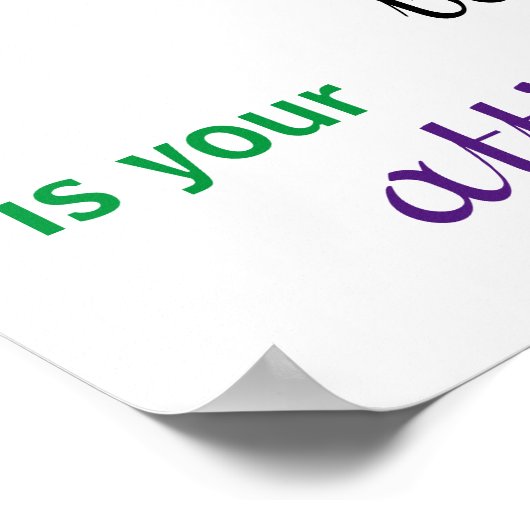 ステイ前向きやる気を起こさせる引用文 ポスター (角)