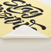 ステイ前向きイエロー シェルパブランケット (3/4)