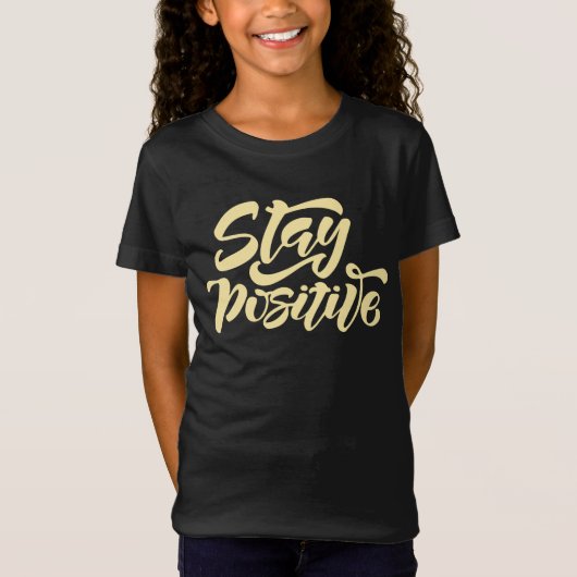 ステイ前向きイエロー Tシャツ (正面)