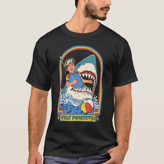 ステイ前向きイラスト Tシャツ (正面)