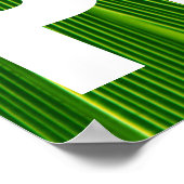 ステイ前向きグリやる気を起こさせるンボタニック ポスター (角)