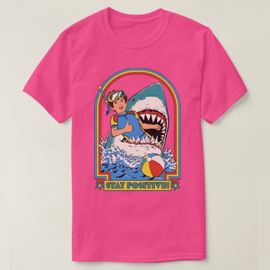 ステイ前向きピン Tシャツ (デザイン正面)