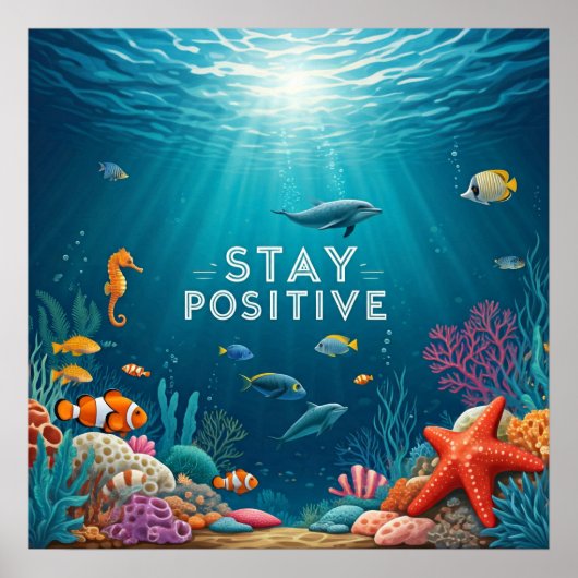 ステイ前向きポスター ポスター (正面)