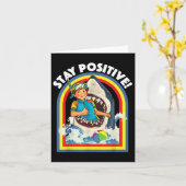 ステイ前向き – シャーク恋人ワイルドライフ海シーアニ カード (黄色い花)