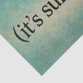 "ステイ塩辛"レトロビーチサンセットデクページ紙 薄葉紙 (詳細)