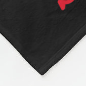 ステイ実在クールボクシングベアイラストレーショングラフィックDe フリースブランケット (角)