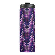 ステイ居心地の良いスタイルと編み物サーマルタンブラー