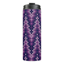 ステイ居心地の良いスタイルと編み物サーマルタンブラー タンブラー