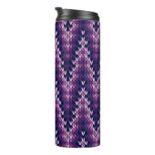 ステイ居心地の良いスタイルと編み物サーマルタンブラー タンブラー (回転右)