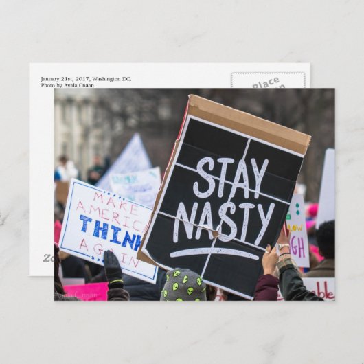 ステイ扱いにくハガキ ポストカード (正面/裏面)