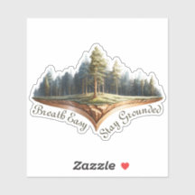 ステイ接地とリラックス巻き戻しステッカー