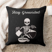 ステイ接地スケルトン作成コーヒー装飾用クッション クッション (ブランケット)