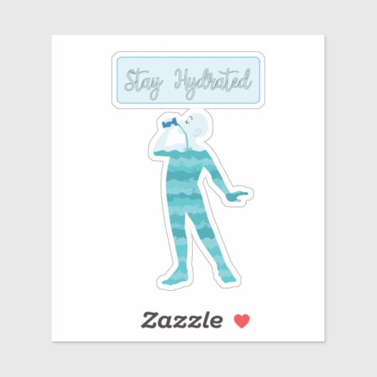 ステイ水和ステッカー シール (シート)