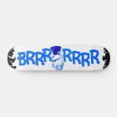 ステイ氷のデッキ スケートボード (横)