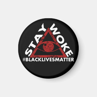 ステイ目#blacklivesmatter抗議動揺して マグネット