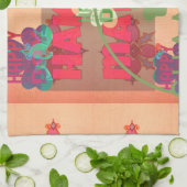 ステイ賛美ハッピーサンテパトリックの日ハクナマタ キッチンタオル (折り畳み)