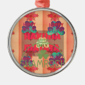 ステイ賛美ハッピーサンテパトリックの日ハクナマタ メタルオーナメント (正面)