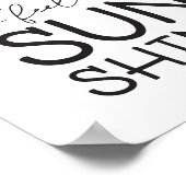 ステイ近くサンシャインハピネスライフ引用文 ポスター (角)