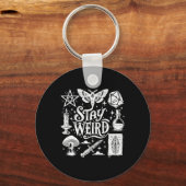 ステイ風変わりウィッチヴィーブスウィッチシ不気味ーズンハッピー キーホルダー (正面)