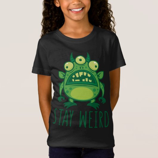 ステイ風変わりエイリアンモンスター Tシャツ (正面)