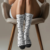 ステイ風変わりキャおもしろいピバラパターン ソックス