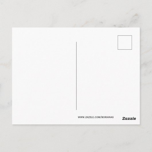 ステイ風変わりゴシックピンクアイクリームホラーウィッチ ポストカード (裏面)