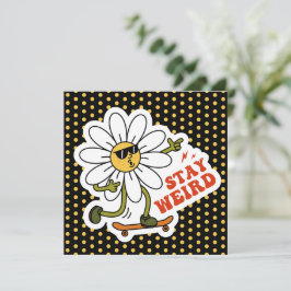 ステイ風変わりスケートボードデイジー