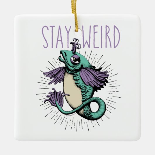 ステイ風変わりセラミックオーナメント セラミックオーナメント (正面)
