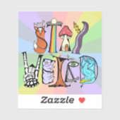 ステイ風変わりビニール シール (シート)