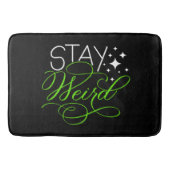 ステイ風変わり内向型、ギーク、おたく バスマット (正面)